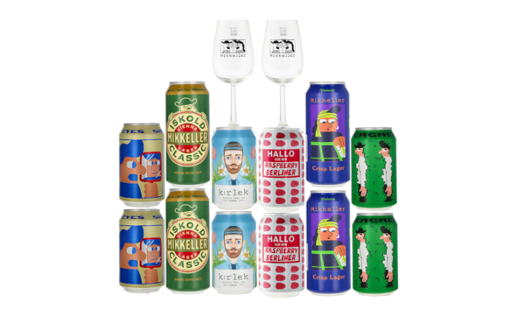 Mikkeller bier en glazen